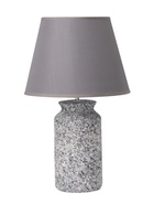Настольная лампа RISALUX «Хиро», 1×15 Вт, Е14, серая, 2×25×42 см - фото 809735488