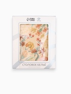 УЦЕНКА Скатерть "Этель" Floral pattern d=219 см, 100% хл, саржа 190 гр/м2 - Фото 2