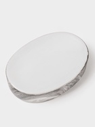 УЦЕНКА Набор для ванной Stone gray, 3 предмета (мыльница, дозатор для мыла, 1 стакан) - Фото 4