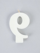 Свеча в торт «Соло. Цифра 9», 8.2 см, белый блеск 11033201