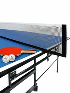 Стол теннисный Start line Olympic, 274×152.5×76 см, с сеткой, набором ракеток, складной, синий 11054287