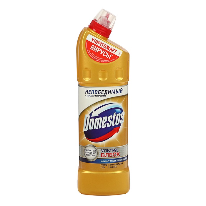 УЦЕНКА Средство чистящее для унитаза Domestos «Ультра блеск», 1 л - Фото 1