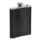 УЦЕНКА Набор 7 в 1: фляжка 8 oz, чёрная, 4 рюмки, воронка, шахматы, 18 х 24 см - Фото 6