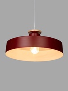 УЦЕНКА Светильник Timothy 1×40 Вт Е27 пр-1 м бордовый 32.5×32.5×12 см - Фото 3