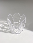 Подсвечник на 1 свечу «Бутон», стекло, прозрачный, d=5 см, 9.5×9.5×8.5 см 10956791