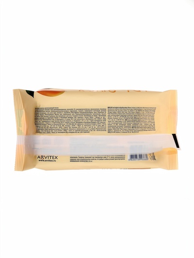 Влажные салфетки косметические EXXE Манго, очищающие, с клапаном, 120 шт.