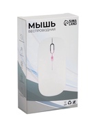 Мышь MB-2.4 беспроводная, оптическая, подсветка, 800-1600 dpi, USB, Bluetooth, белая - Фото 15
