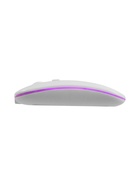 Мышь MB-2.4 беспроводная, оптическая, подсветка, 800-1600 dpi, USB, Bluetooth, белая - Фото 23