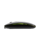 Мышь MB-2.4 беспроводная, оптическая, подсветка, 800-1600 dpi, USB, Bluetooth, серая - Фото 22