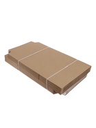 Коробка почтовая А5+, 245×165×20 - 70 мм, гофрокартон, без подсказа, отрывная лента - Фото 6