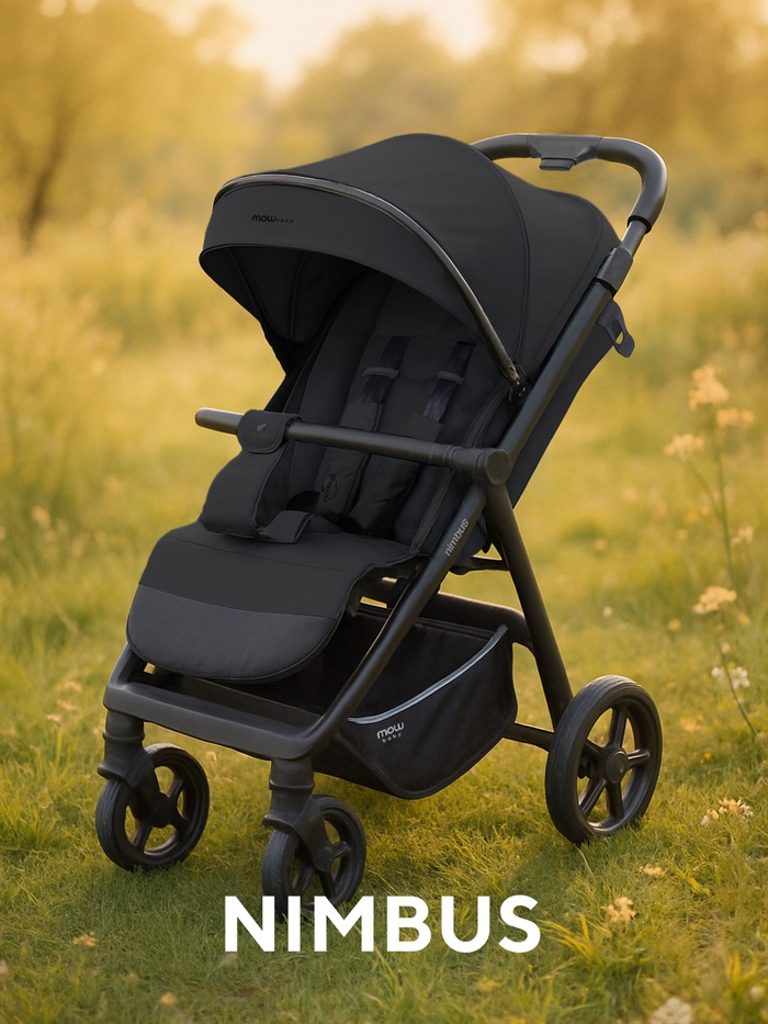 Коляска детская MOWBaby NIMBUS MB103 черный