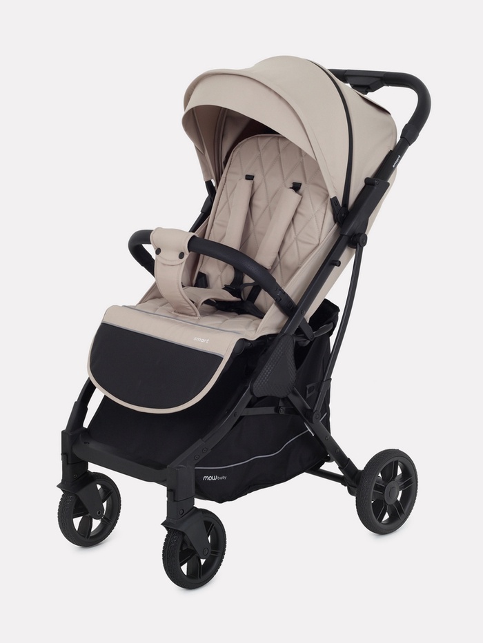 Коляска детская MOWBaby SMART MB101 бежевый