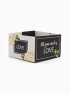 Коробка самосборная Love, размер 11×11×7 см, плотность 270 г/м² - Фото 2