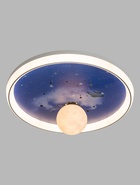 УЦЕНКА Светильник «Астронавт» LED 48 Вт бело-синий 47×47×15 см BayerLux - Фото 2
