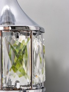 УЦЕНКА Лампа настольная RISALUX «Энтузиазм», 1×60 Вт, E27, серебристая, 26×26×46 см - Фото 4