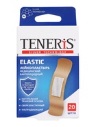 Лейкопластырь медицинский бактерицидный TENERIS Elastic, тканная основа, 7.6×1.9 см, 20 шт. - Фото 2
