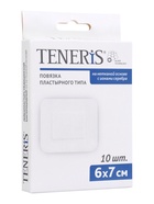 Лейкопластырь бактерицидный с серебром TENERIS, нетканая основа, 6×7 см, 1 шт. - Фото 2