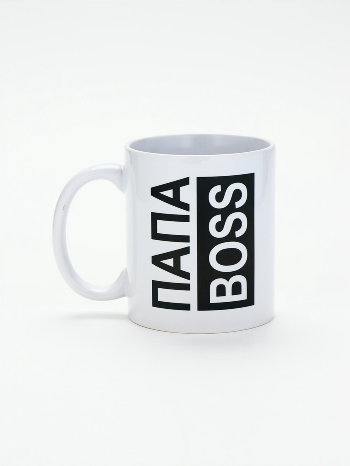 УЦЕНКА Кружка "ПАПА BOSS", 320 МЛ - Фото 1