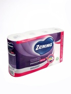 Бумажные полотенца в рулонах ZEMMA Premium Декор, 2 слоя, 4 шт. - Фото 2