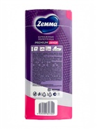 Бумажные полотенца в рулонах ZEMMA Premium Декор, 2 слоя, 4 шт. - Фото 4