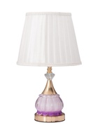 Лампа настольная RISALUX «Ева», 1×40 Вт, Е27, 1×4 Вт, LED, розово-золотая, 25×25×42 см - фото 809739479