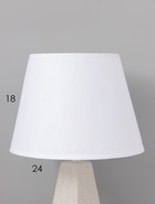 Настольная лампа RISALUX «Альберта», Е27, 40 Вт, белая, 25×25×36 см - фото 809739484