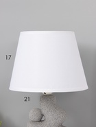 Лампа настольная RISALUX «Гряда», 1×40 Вт, Е27, серая, 20×20×32 см - фото 809739508