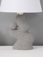 Лампа настольная RISALUX «Гряда», 1×40 Вт, Е27, серая, 20×20×32 см - фото 809739509