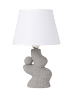 Лампа настольная RISALUX «Гряда», 1×40 Вт, Е27, серая, 20×20×32 см - фото 809739513