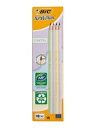 Карандаш чернографитный BIC HB Evolution «Пастель», пластиковый - Фото 7