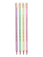 Карандаш чернографитный BIC HB Evolution «Пастель», пластиковый, с ластиком - Фото 3