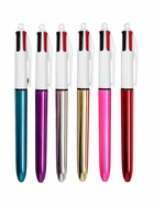 Ручка шариковая BIC, 4 цвета, автоматическая, многоцветная, 1.0 мм - Фото 3