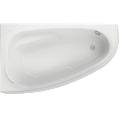 УЦЕНКА Ванна акриловая Cersanit Joanna 150×95 см, левая, цвет белый, без каркаса и панели