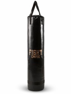 Боксёрский мешок подвесной FIGHT EMPIRE, вес 53 кг, 150 см, d=35 см, тент, чёрный - Фото 1