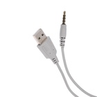 УЦЕНКА Наушники AKZ D52, проводные, полноразмерные, микрофон, накладные уши, RGB, 1,75 м, белые 10 - Фото 5