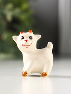 Статуэтка фарфоровая «Фигурка: Козлик Мультик», 4.5 см - фото 809740954