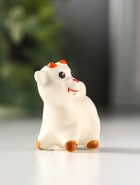Статуэтка фарфоровая «Фигурка: Козлик Мультик», 4.5 см - фото 809740955