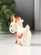 Статуэтка фарфоровая «Фигурка: Козочка красная», 6 см - фото 809740962