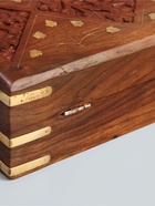 УЦЕНКА Шкатулка дерево «Узор ромбом» 20×13×6 см - Фото 6