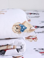 Постельное бельё детское «Этель» Dog party, 100% хлопок, бязь 125 г/м² - фото 809741192