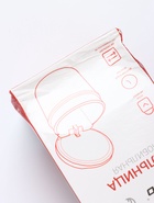 УЦЕНКА Пепельница автомобильная TORSO c подсветкой, 7.5×9 см, золото - Фото 6