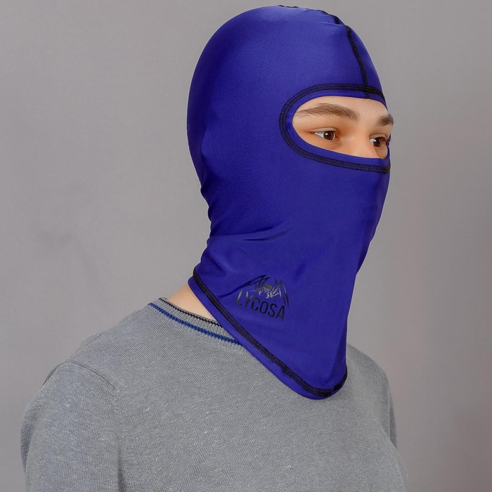 УЦЕНКА Подшлемник LYCOSA SILK-PLUS, синий, размер L-XL, П-023/2 - Фото 1