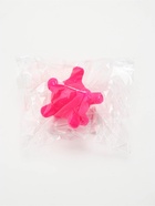 Игрушка для собак с пищалкой «Мячик, шипы», 5 см, фуксия - Фото 4