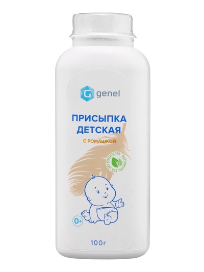 Присыпка детская «Перо», с ромашкой, 100 г