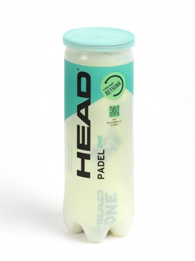 Мячи для падела тенниса HEAD Padel One S, FIP Approved, набор 3 шт.