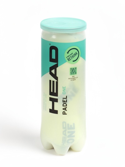 Мячи для падела тенниса HEAD Padel One S, FIP Approved, набор 3 шт.