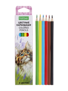 Карандаши 6цв, 