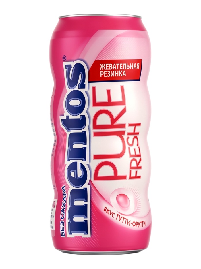 Жевательная резинка Mentos Pure Fresh со вкусом Тутти-Фрутти 30г