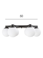 Люстра 2795/6 E27 40Вт черный 60х60х20 см BayerLux - фото 809743628