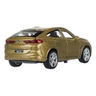 Машина металлическая «BMW X6» 12 см, бежевый - Фото 3